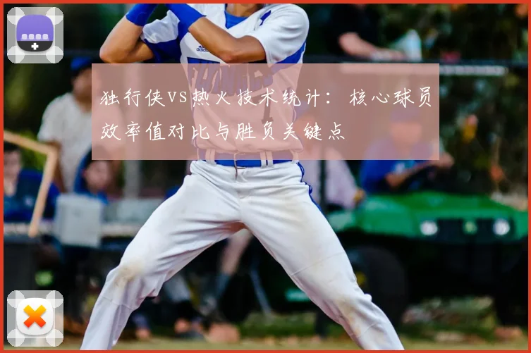 独行侠vs热火技术统计：核心球员效率值对比与胜负关键点